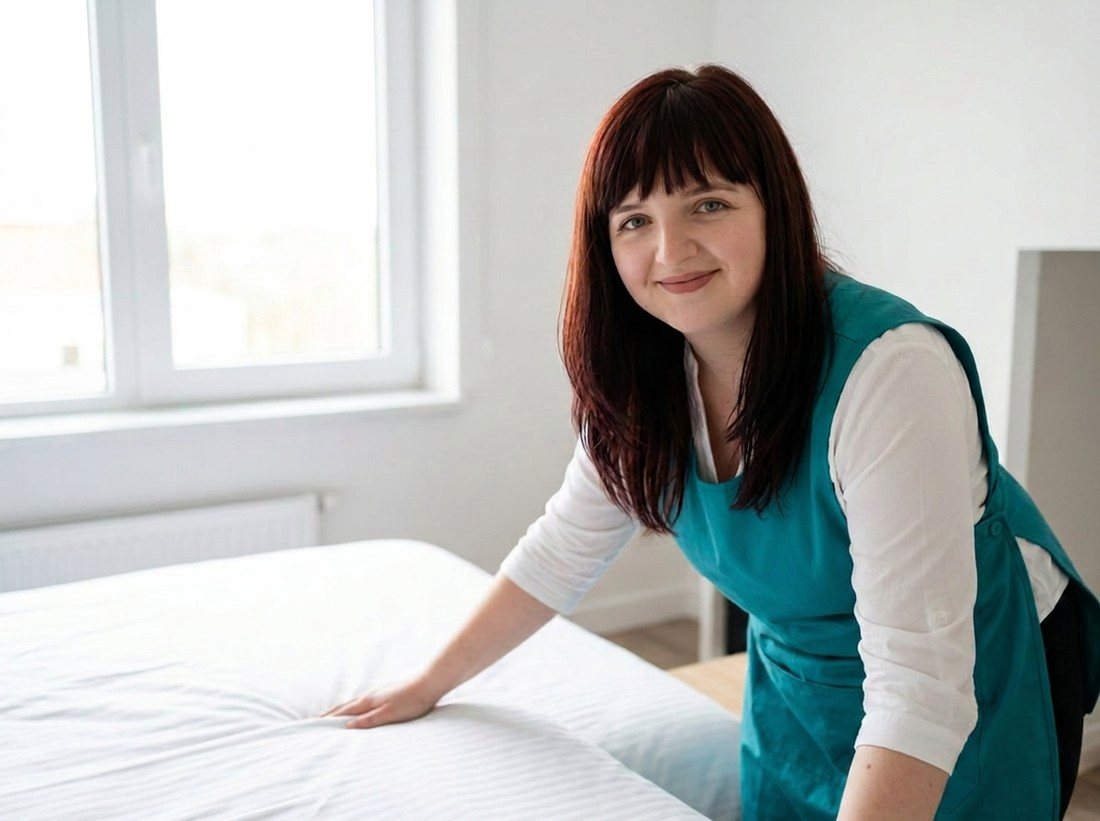 Freshly staged, guest-ready Airbnb bedroom